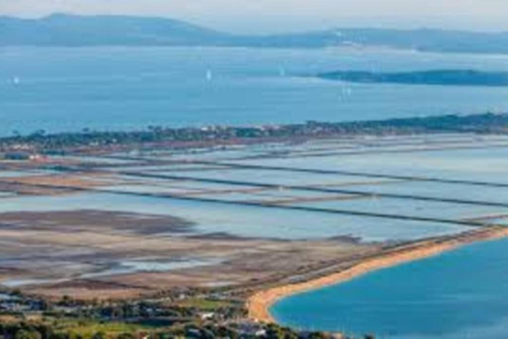 La Tour Fondue Appartement Vue Mer Grand T2 Face A Porquerolles Drap Serviette Non Fournis Hyères Екстериор снимка